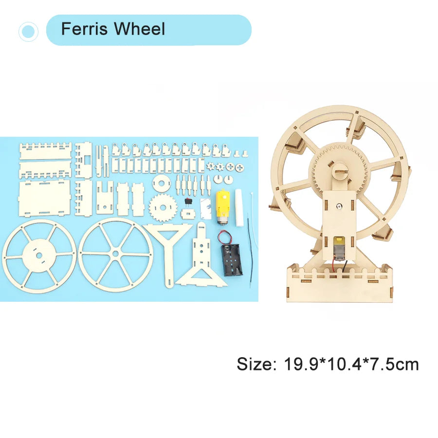 QXLRM DIY Educational Science Kit &ndash; Engaging Hands-On Learning Experience Ferris Wheel