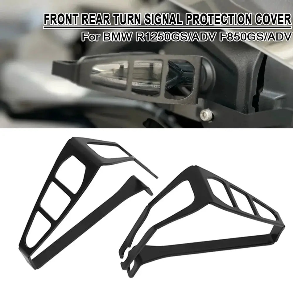 Motorcycle Front Rear Turn Signal LED Light Protection Cover For BMW R1250GS R1250GS/ADV R1250GSA F750GS F850GS/ADV F 750 850 GS by InterCyprus Trading Ltd