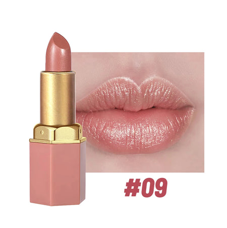 SAM SUGAR Velvet Matte Lipstick with Pearlescent Glitter SS25-09 / Full Size