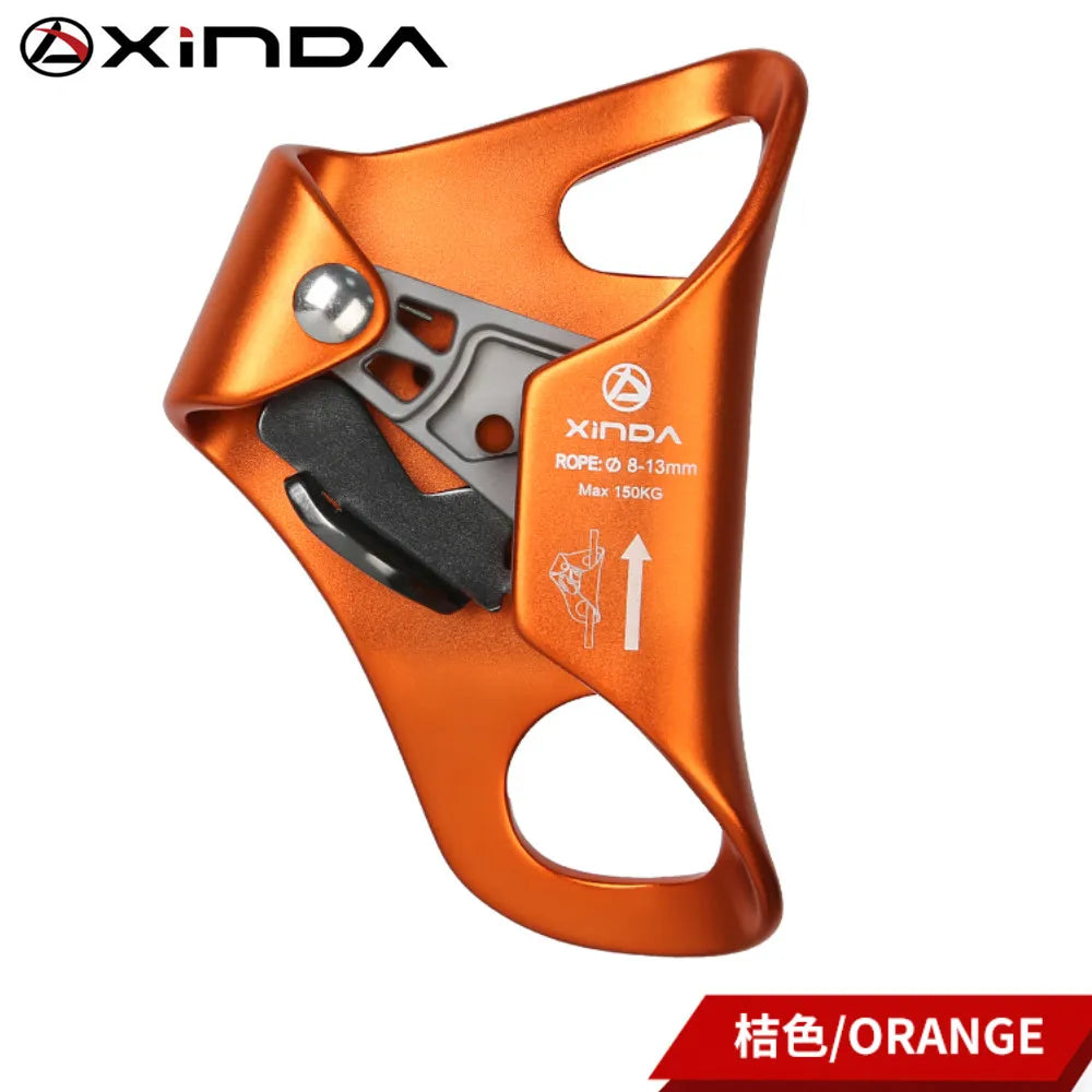 XINDA Chest Ascender - Anti Fall Off Climbing Safety Gear Orange