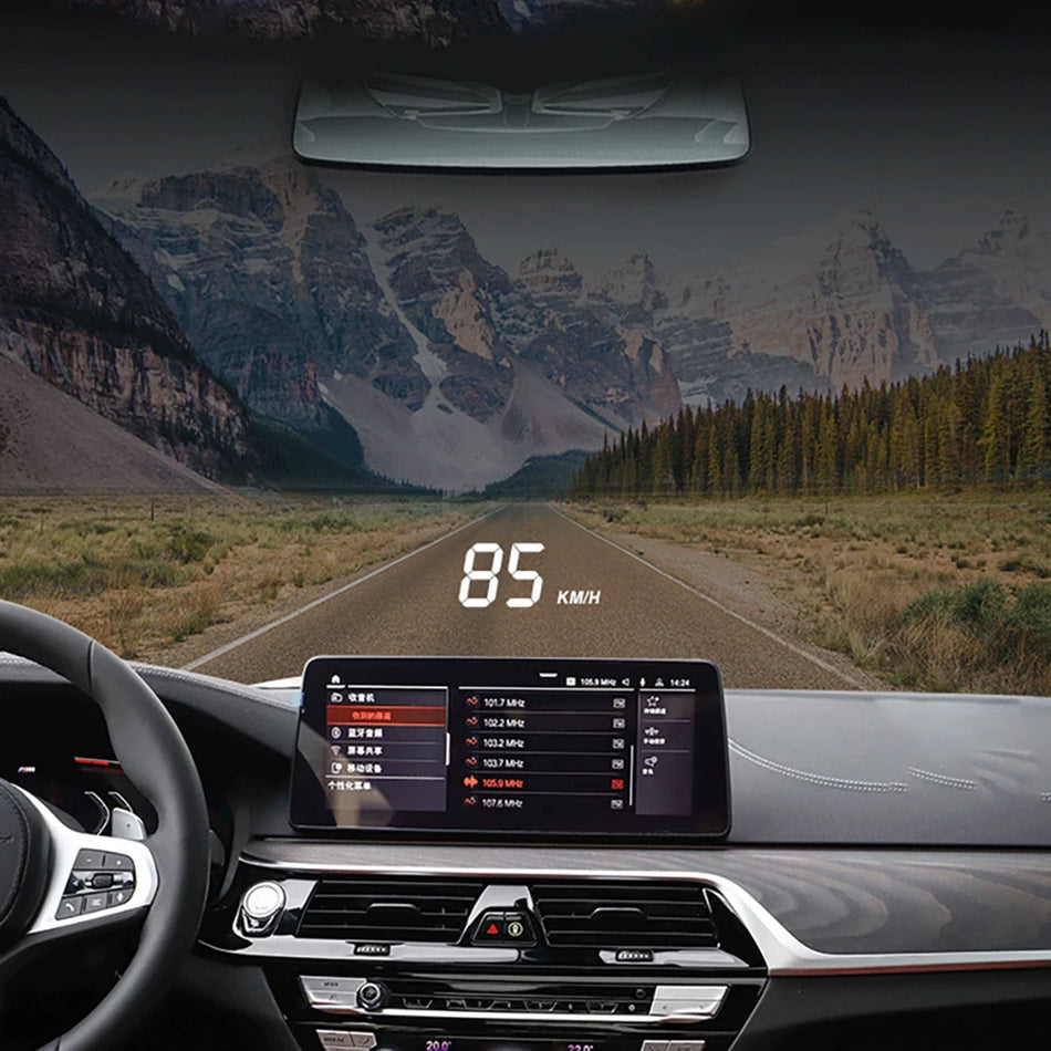 Car HUD Head Up Display Speedometer Projector for BMW F10 F11 F07