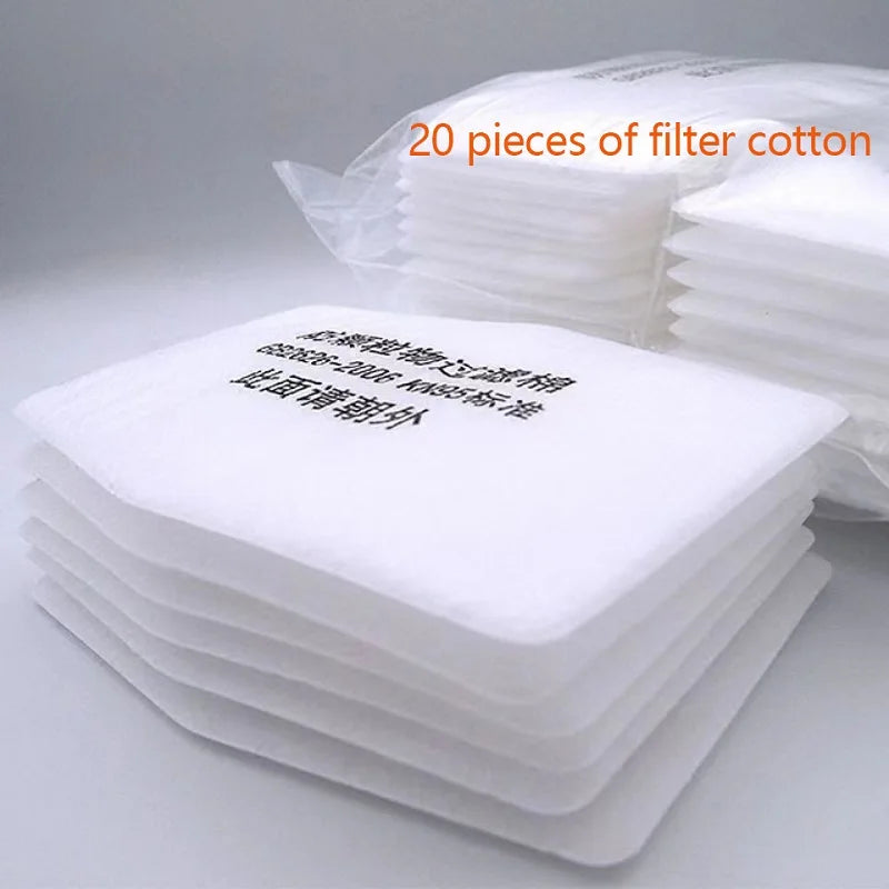 ST-AX &ndash; Reusable Dust Mask With 1201 Filter Cotton Durable 20PCS Filters
