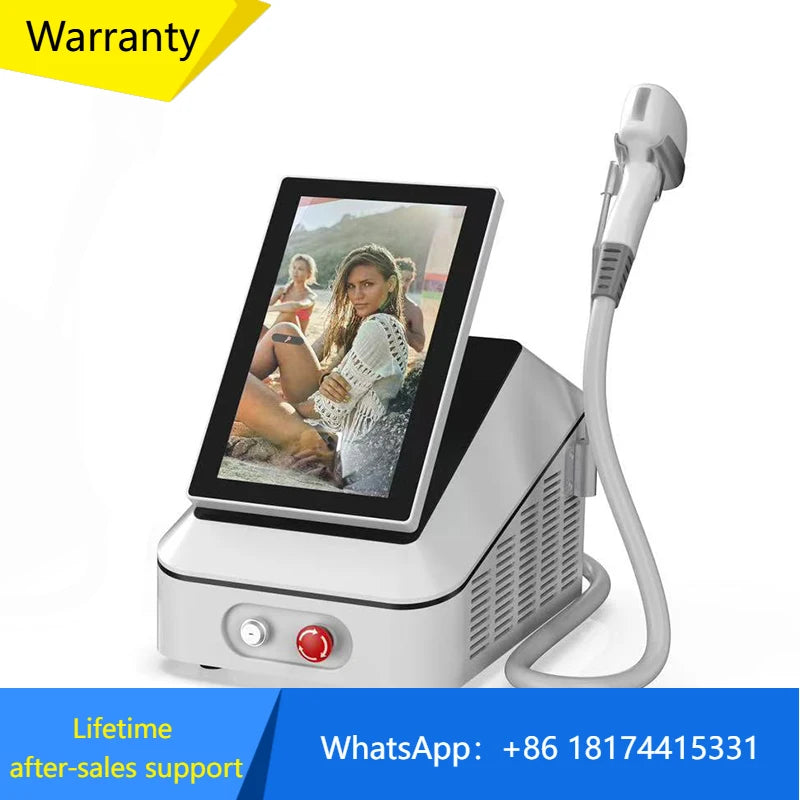 808nm Diode Laser Plaukų Šalinimas 3 Bangos Ilgis Ice Platinum