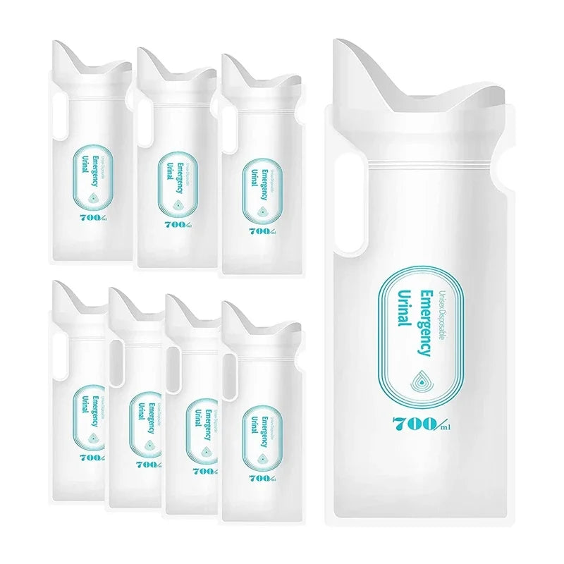Emergency Car Urine Bag - Leakproof Portable Urinal 8PCS