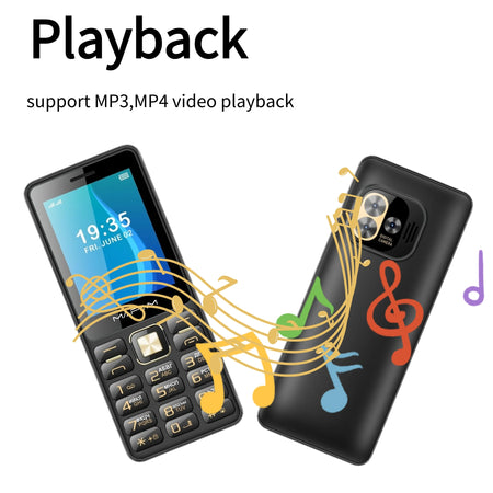 Mafam H7350 2G Classic Feature Phone &ndash; Triple SIM And Torch