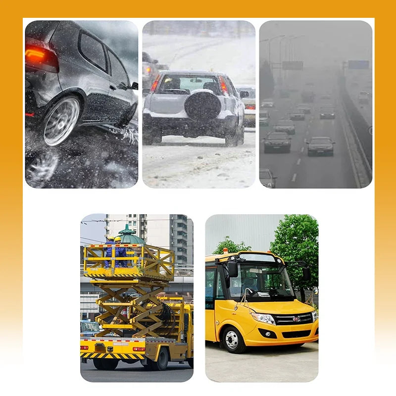 36 LED Emergency Roof Top Strobe Light &ndash; Visibility 12V