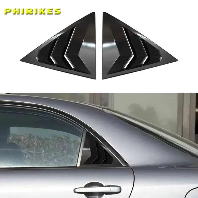 Set di copertura per louver posteriore in ABS fibra di carbonio Mazda 6 2002-2016