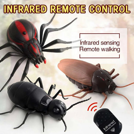 Rc Insect Remote Control Spider Toy Kit &ndash; Fun Prank for Kids and Adults