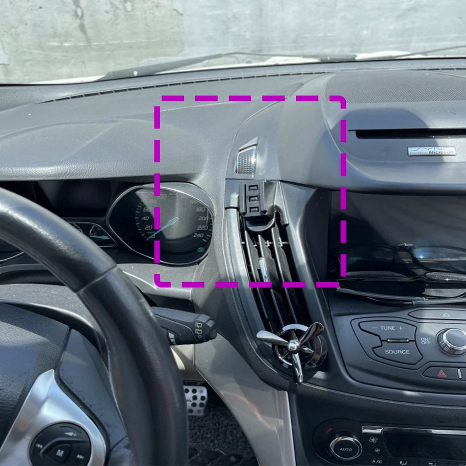 För Ford Kuga 2015 2020 Trådlös Laddning Bil Telefonhållare