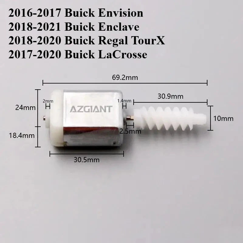 Buick Envision Door Lock Motor Front Left Center Control 12V