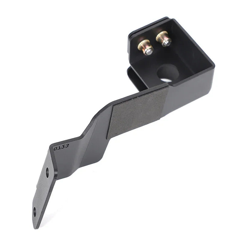 Supporto antenna nero in acciaio al carbonio per Toyota Prado LC250