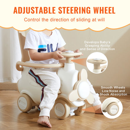 SucceBuy 5 In 1 HDPE Rocking Horse &ndash; Detachable Board
