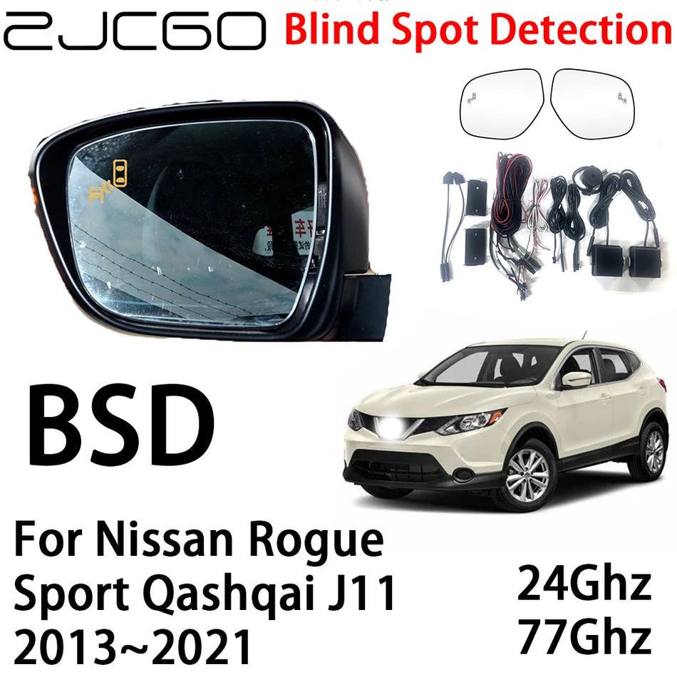 Nissan Rogue Sport Qashqai J11 Pimeala Tuletus Radar Süsteem