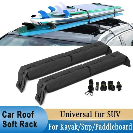 Universal Roof Luggage Soft Rack Pads &ndash; Non Slip Padding Default Title