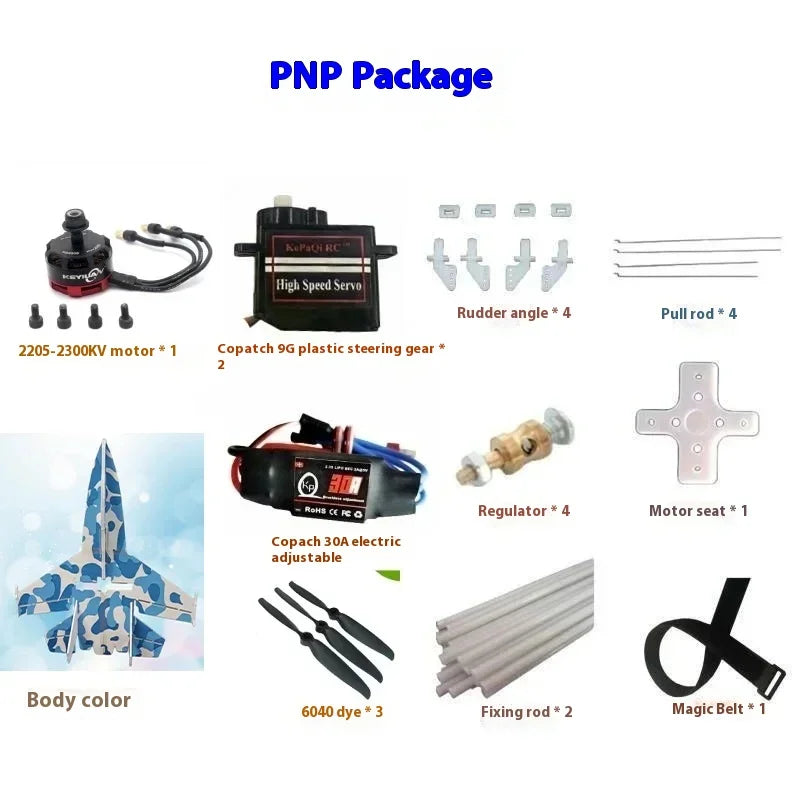 EVYVKVC Mini SU27 Remote Control Airplane - Crash Resistant Glider for All Ages PNP 1