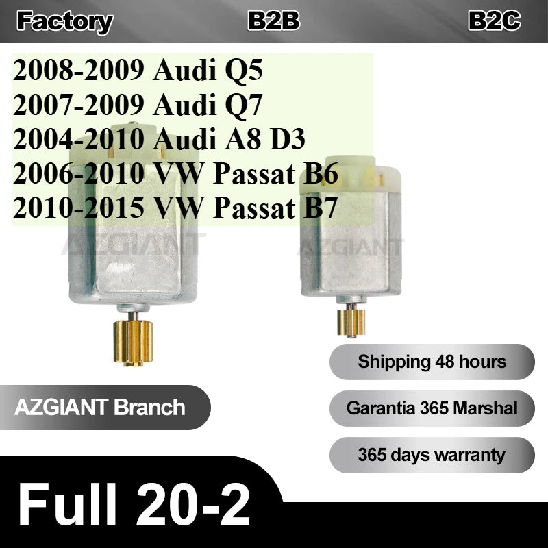 Actuador de bloqueo de puerta 12V DC Ajuste universal para Audi Q5 Q7 A8