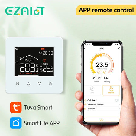 Tuya Smart Thermostat &ndash; Voice Control Enabled WiFi Heating