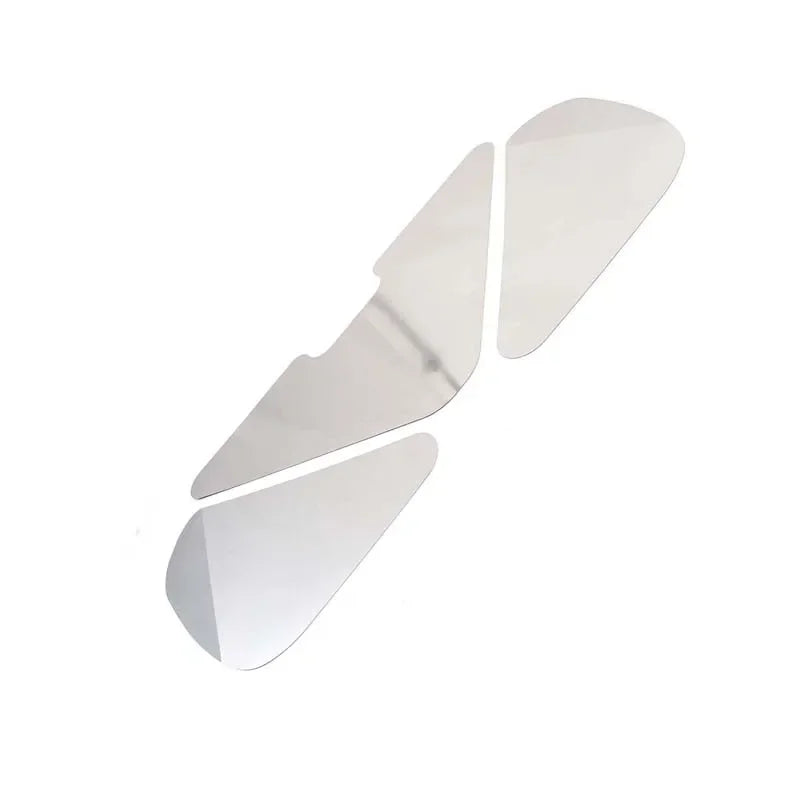 Corvette C6 стикер за облицовка на багажника от неръждаема стомана, сребрист