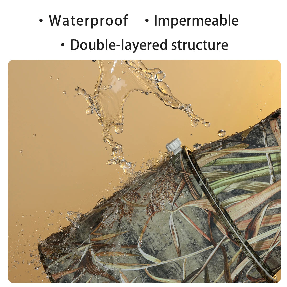 Camouflage Lens Coat for Nikon Z 180-600mm F5.6-6.3 VR - Waterproof &amp; Rainproof