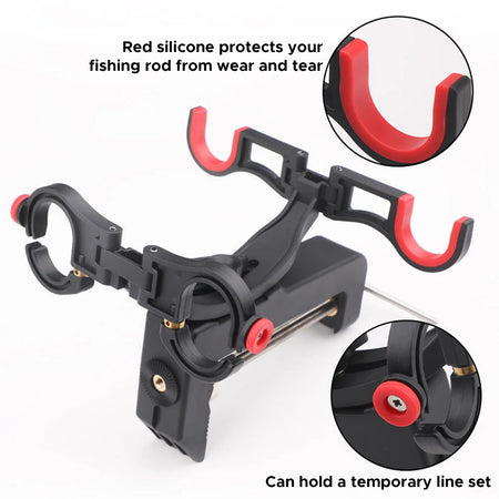 Boat Fishing Rod Holder &ndash; Adjustable Folding Design