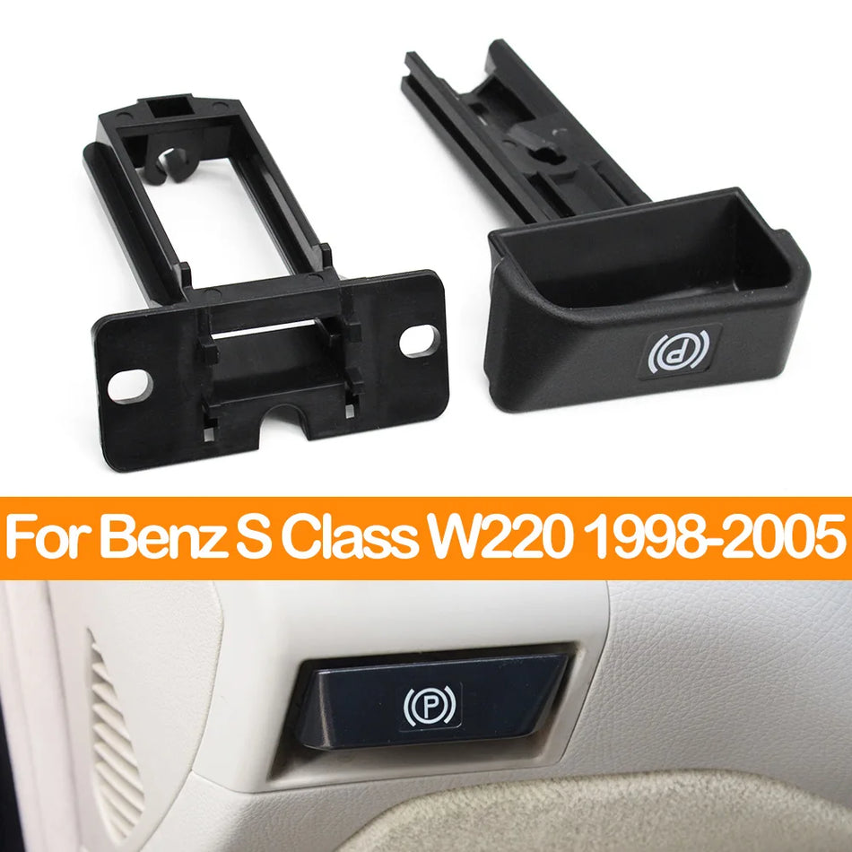 Handbrake Parking Switch Lever for Mercedes-Benz S Class W220 1998-2005 PC ABS Rubberized Coating
