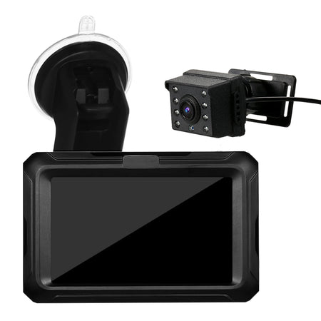 Rear View Monitor 4.3'' IPS Screen Baby Car Mirror with Night Vision and Adjustable Angle