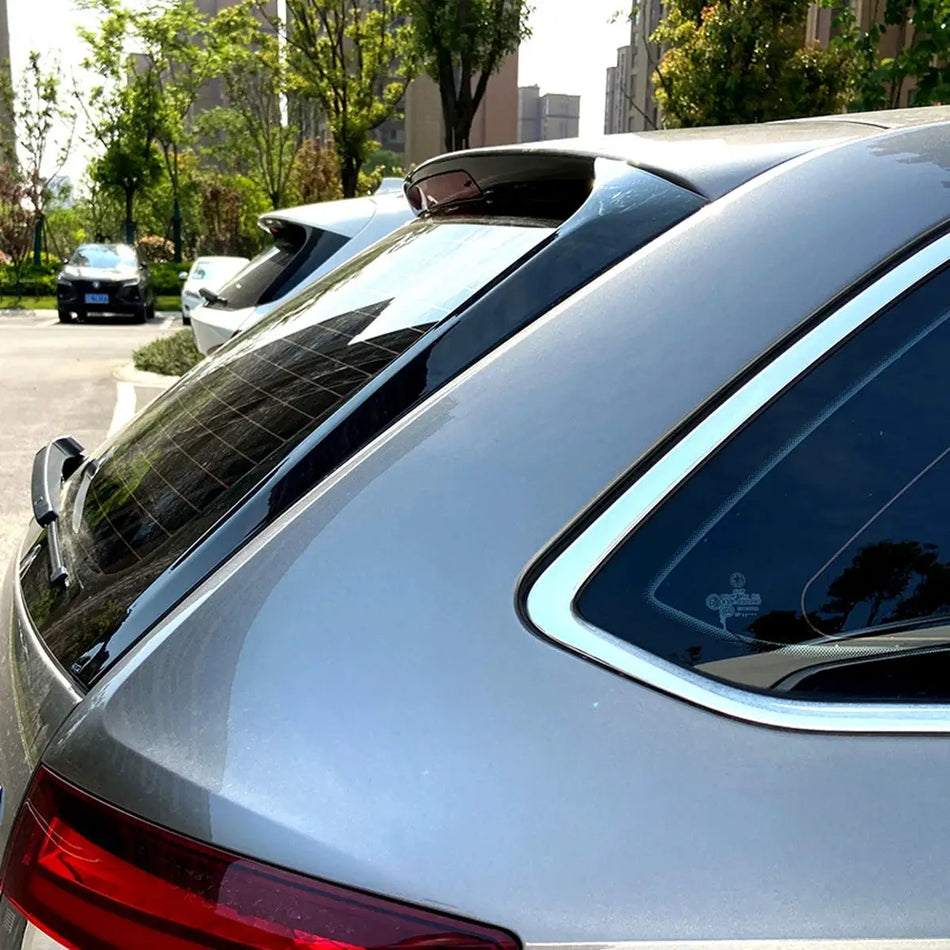 Gloss Black ABS Rear Window Splitters for Skoda Octavia Estate 2014-2019 by InterCyprus Trading Ltd