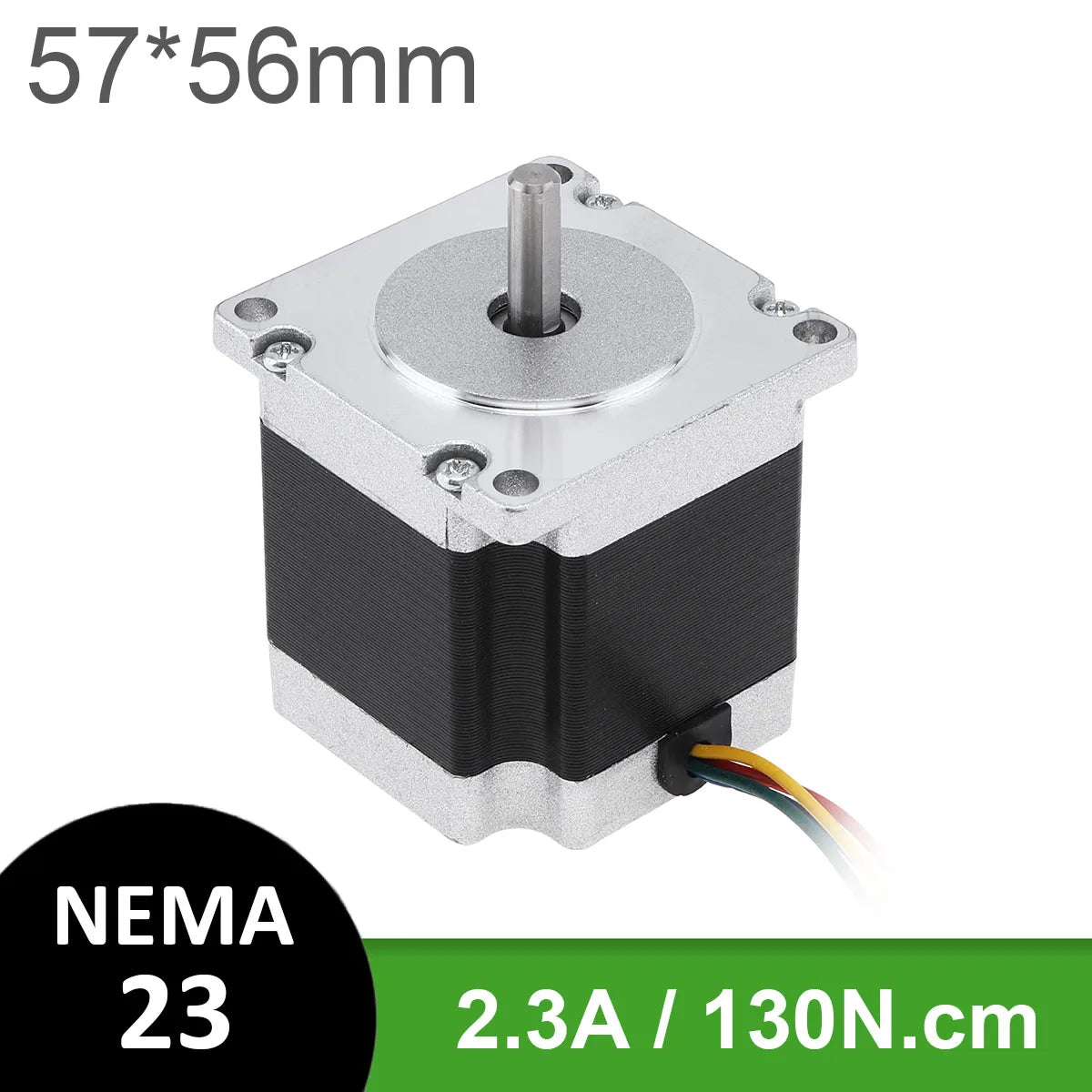 Nema 17 23 Stepper Motor Accessories &ndash; Exceptional Precision and Reliability Nema 2.3A 130N.cm / CHINA