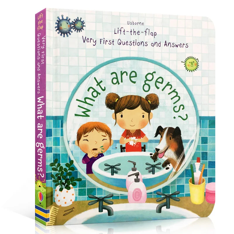 Kids Scientific Knowledge Learning Picture Books What are Germs