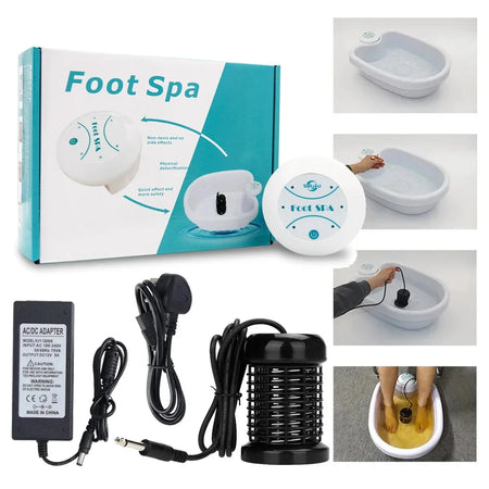 Detox Ion Foot Spa Bath Basin &ndash; Vibration Therapy Massage