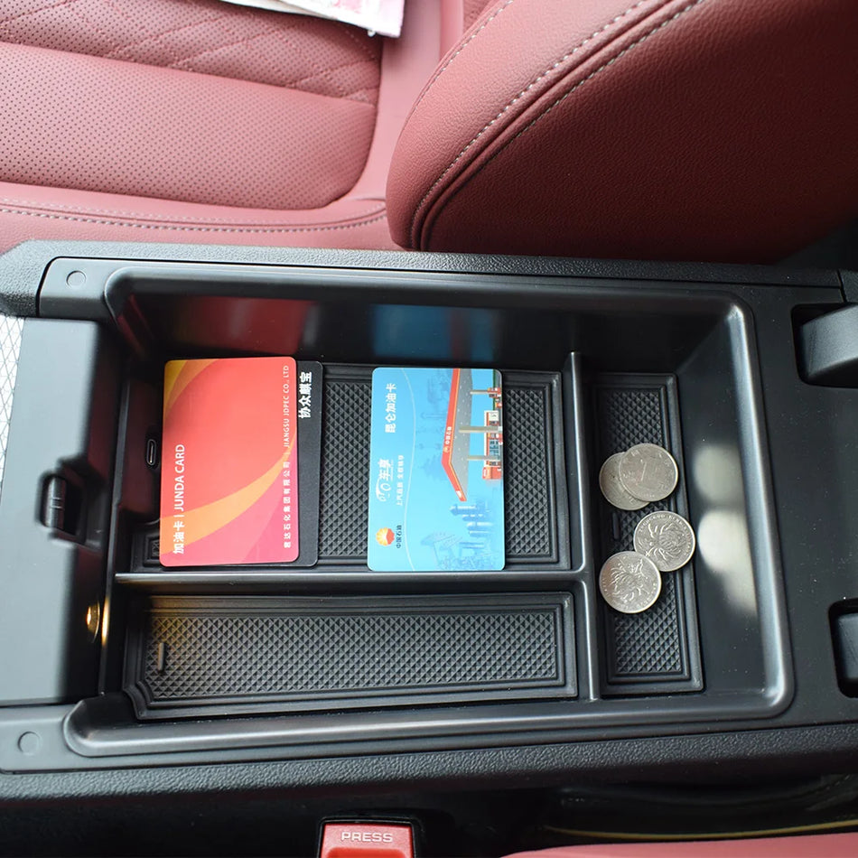 Centrinio konsolės organizatoriaus padėklas BMW G20 G22 3 serija 4 serija patvarus ABS plastikas