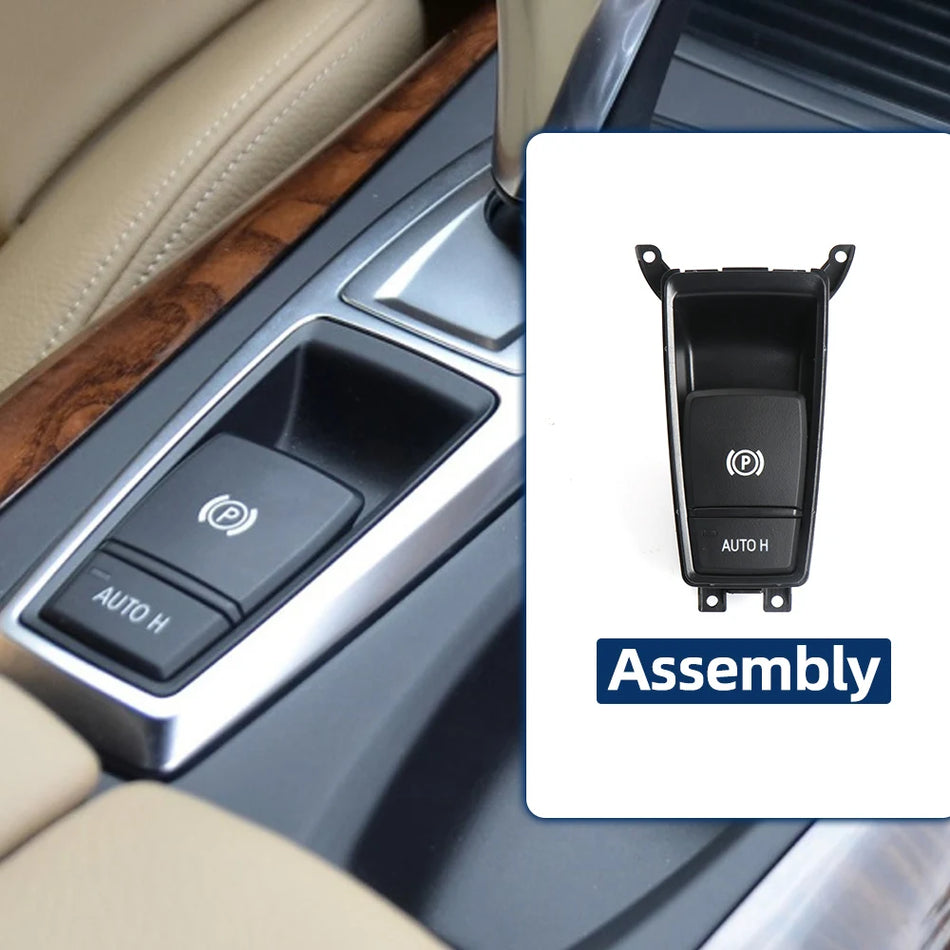 P Button Auto H Control Switch Cover For BMW X5 X6 E70 E71 F15 F16