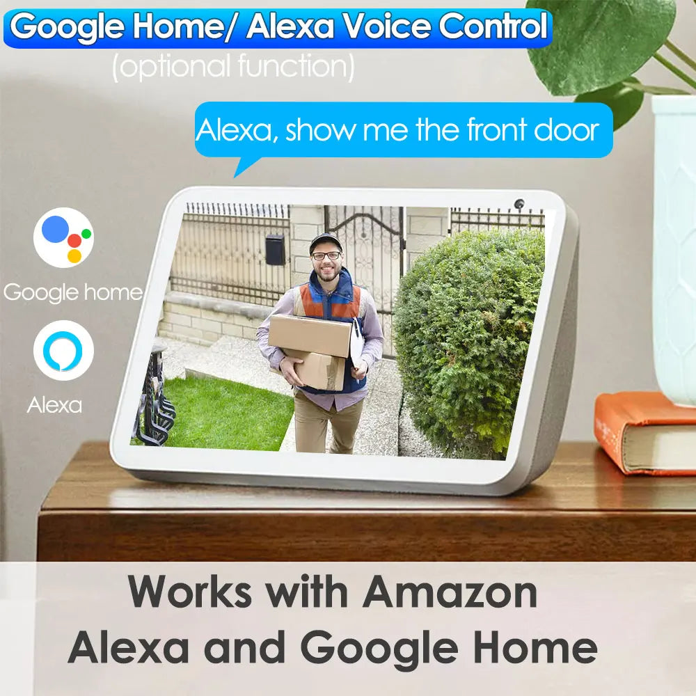 TUYA Doorbell Camera &ndash; 1080P Video, Alexa, Google Home