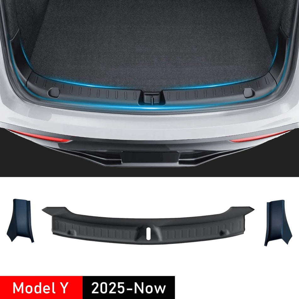 Kofferraum-Schwellenleiste TPE Anti-Kratzer für Tesla Model Y Juniper 2025+