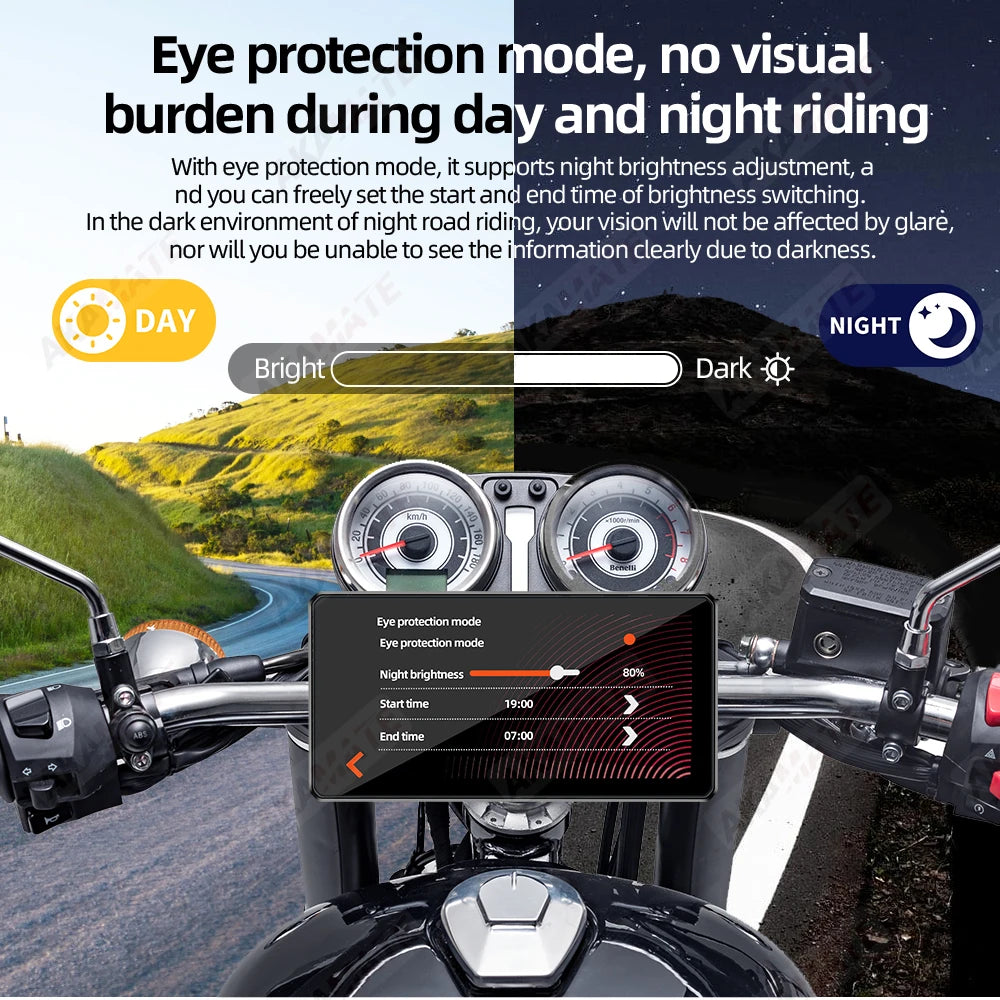 6Inch Motor Monitor &ndash; Wireless CarPlay Android Auto GPS