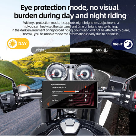 6Inch Motor Monitor &ndash; Wireless CarPlay Android Auto GPS