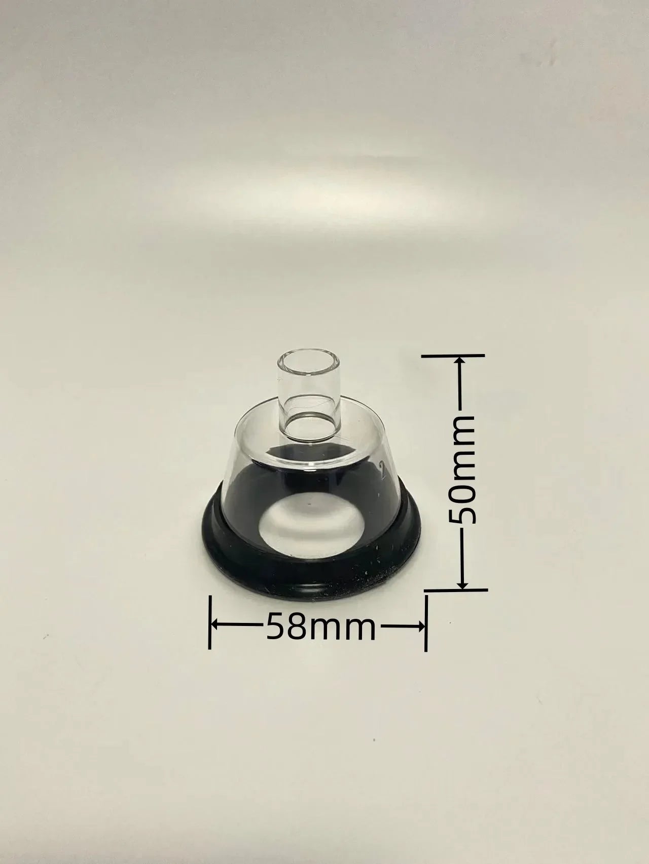 Pet Anesthesia Oxygen Mask &ndash; Clear Mask For Veterinary Use No. 2 Used for birds