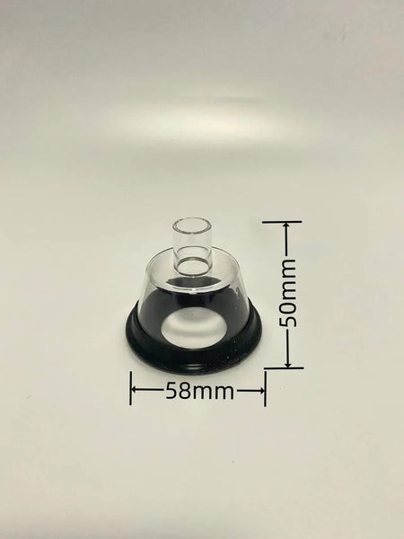 Pet Anesthesia Oxygen Mask &ndash; Clear Mask For Veterinary Use No. 2 Used for birds