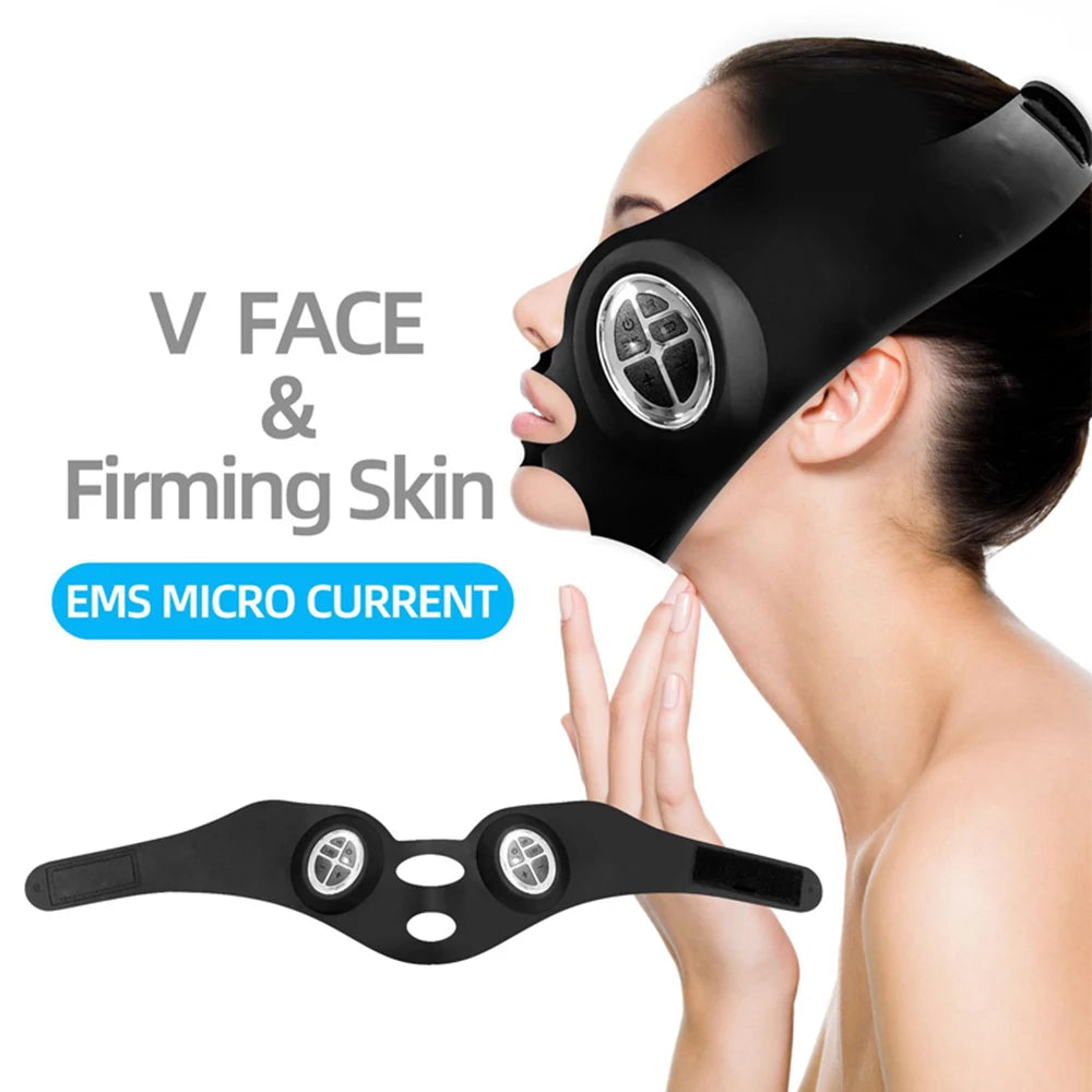 NEW EMS Facial Lifting Mask &ndash; Microcurrent Beauty Device