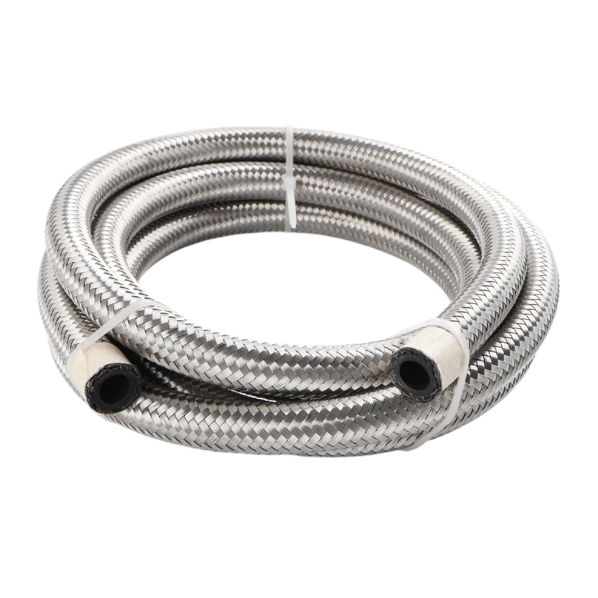 Stainless Steel Braided Fuel Hose With CPE Rubber Core AN4 AN6 AN8 by InterCyprus Trading Ltd