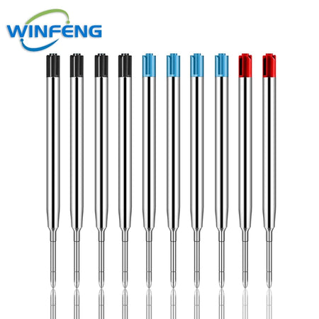 Multi-Functional Titanium Alloy Tactical Pen &ndash; Self Defense 10Pcs Mixed Refills