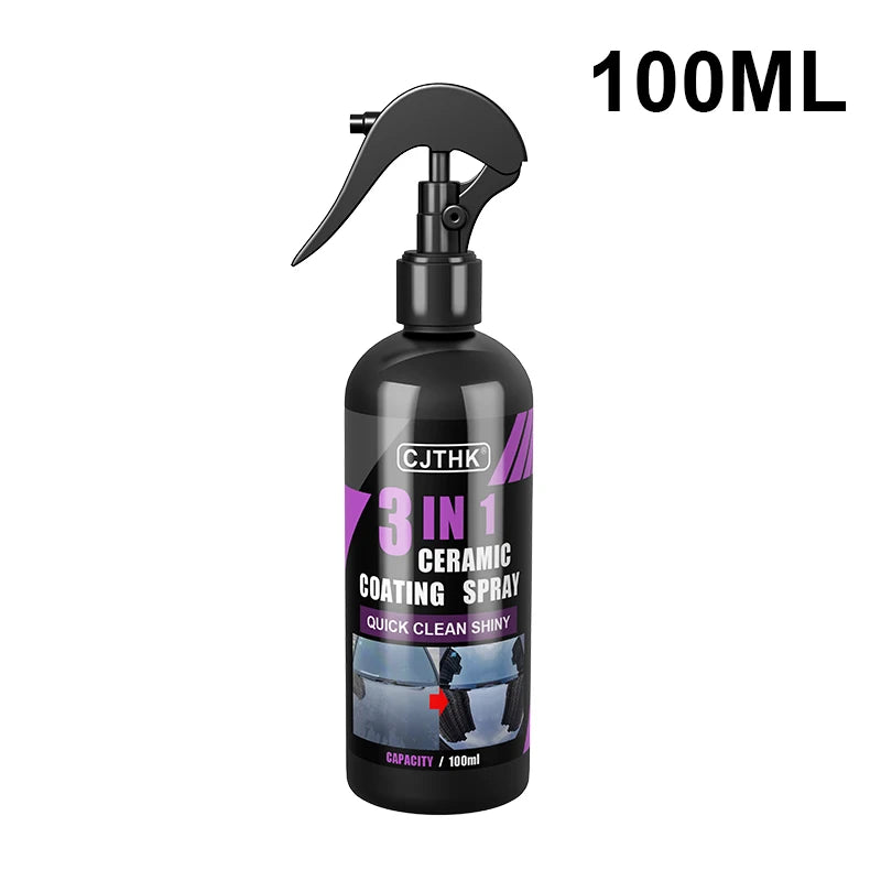 Car Ceramic Nano Coating - Superior Hydrophobic Protection &amp; Shine 100ml 1