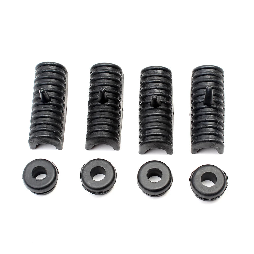 Motorcycle Black Hard Saddlebag Support Cushion &ndash; Durable Protection for Harley Touring Models