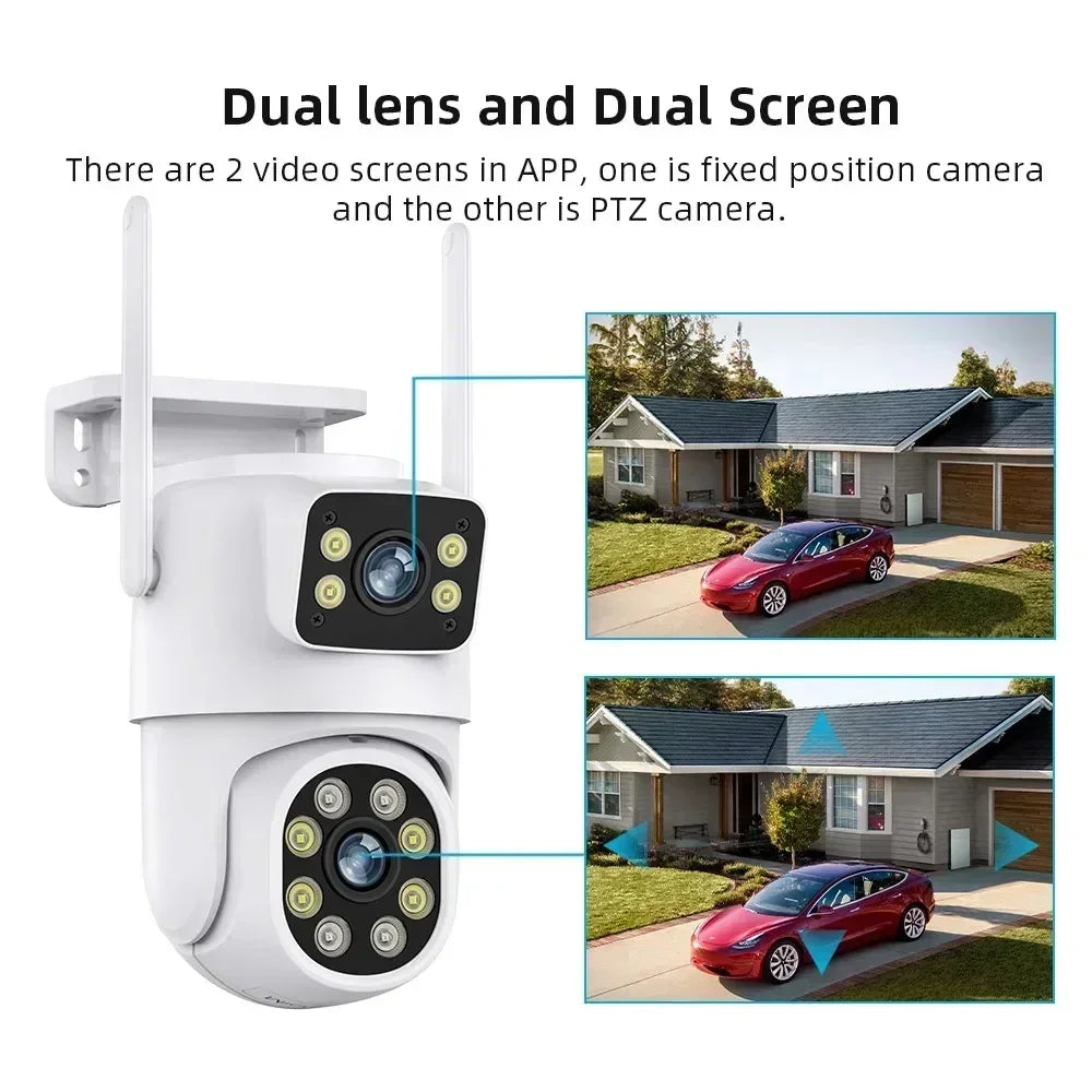 10MP Dual Lens Tuya Wifi Camera