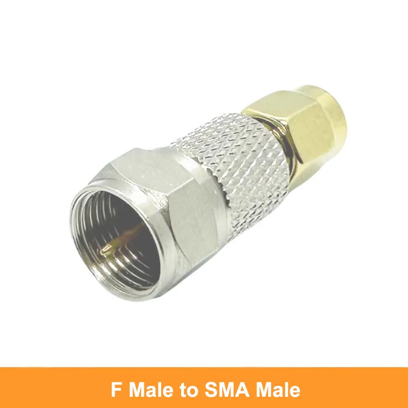 F Type to SMA Coax Adapter &ndash; Reliable Connection for Antennas SMAJ-FJ X1