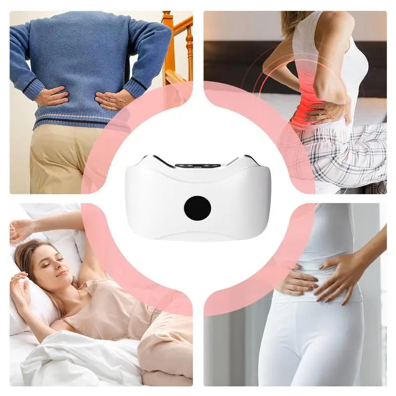 Wireless Abdominal Massager with Dual Massage Modes for Muscle Relief