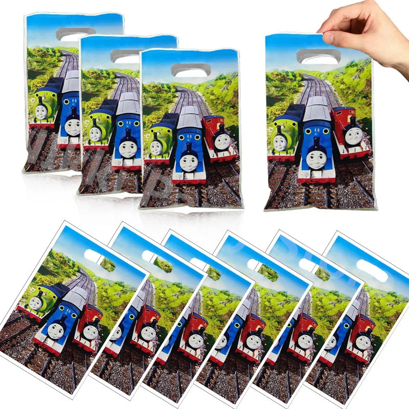 Thomas and Friends Party Favour Gift Bags - 10 Pack