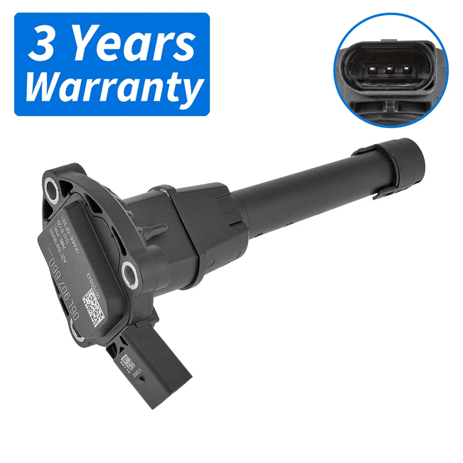 Senzor de nivel pentru uleiul motorului pentru Audi A4 A5 A6 A7 A8 Q5 Q7 Q8 și Volkswagen Touareg, construcție din metal și plastic