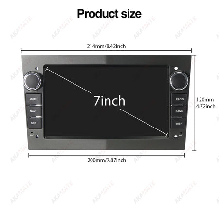 2GB 32GB Car Radio GPS Opel Astra Vectra &ndash; Wireless CarPlay