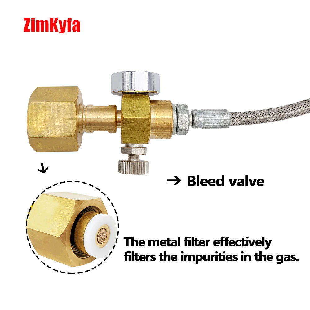 CO2 External Tank To Soda Stream Hose Kit &ndash; Durable Design